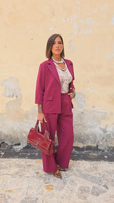 Tailleur Bordeaux